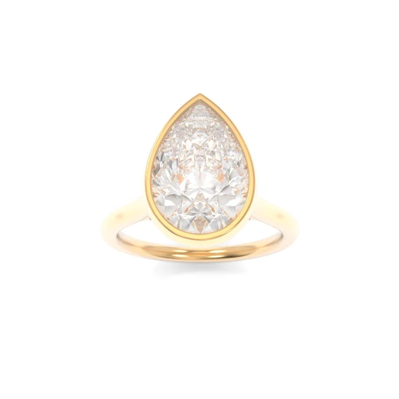 Eleanor Solitaire Pear