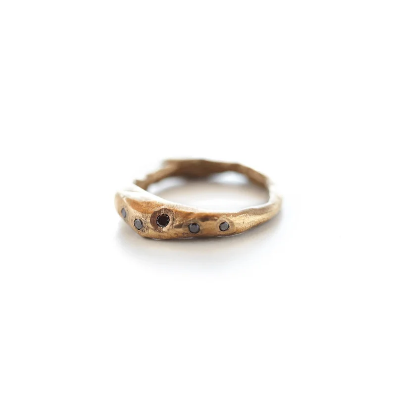 Constellation Ring in Bronze