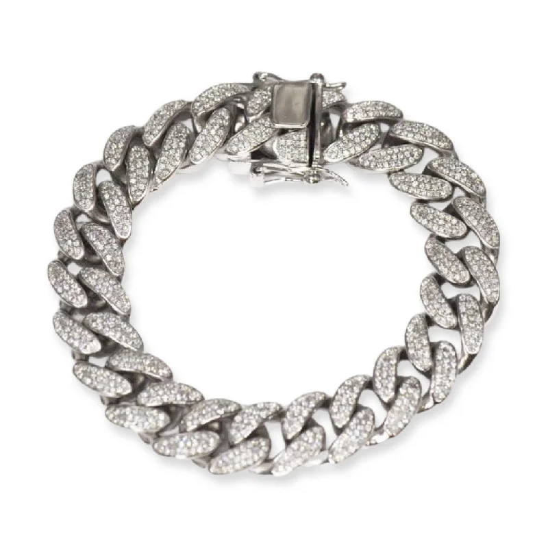 14MM CZ CUBAN LINK BRACELET