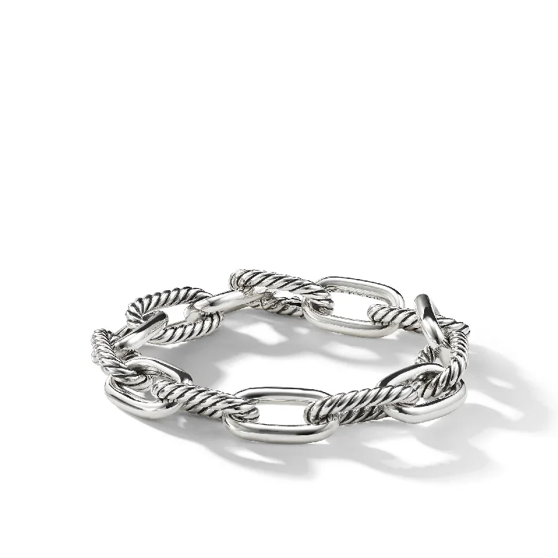 DY Madison® Chain Bracelet in Sterling Silver\, 11mm